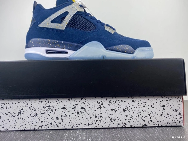 1st Kicks Shoes Air Jordan 4 AJ4-1036660 (PE) Michigan Retro 0706